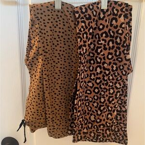 Animal print legging bundle